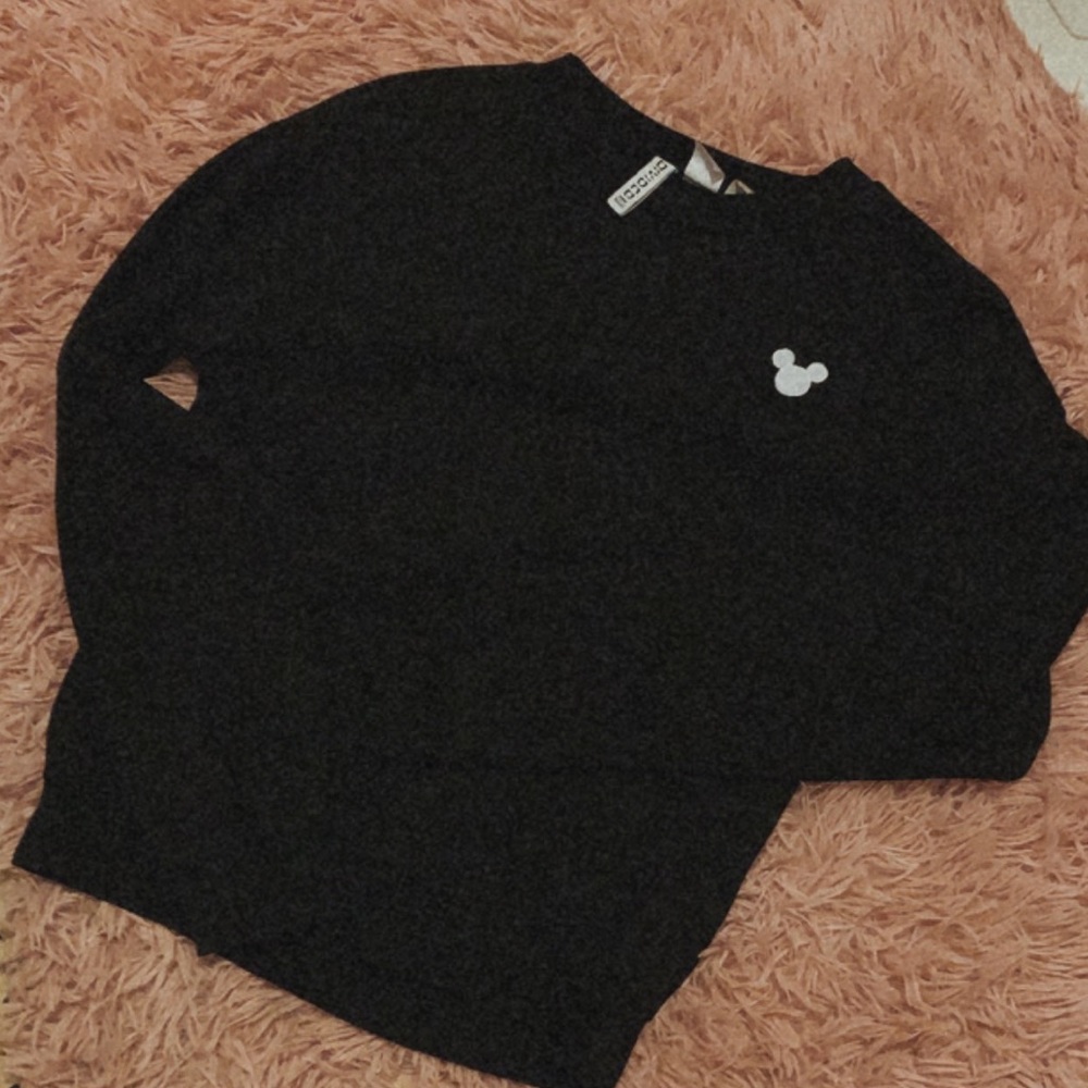 Mikey mouse black sweatshirt